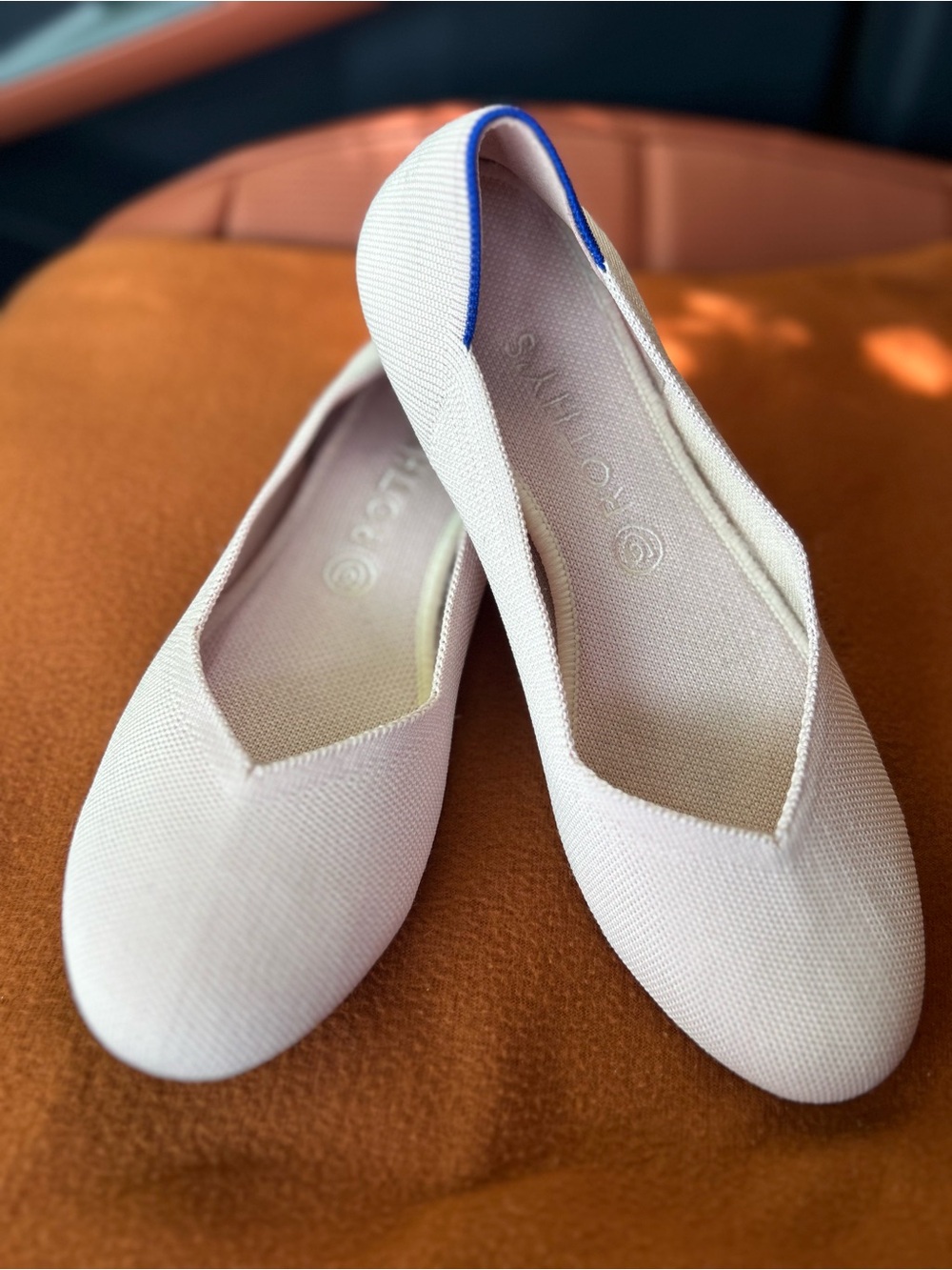 Rothy’s Women's Pink Slip-On Ballet Flats size 11